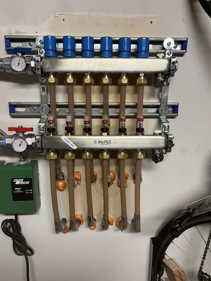 Plumber performing Leak Detection at a residential property in Sunset